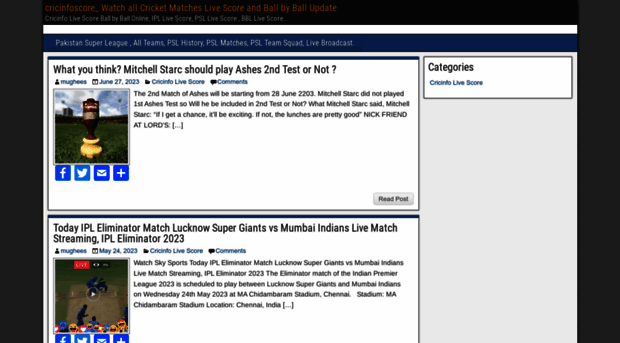 cricinfoscore.live