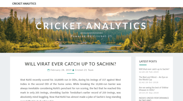 cricket-analytics.com