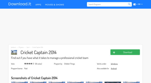 cricket-captain-2014.jaleco.com