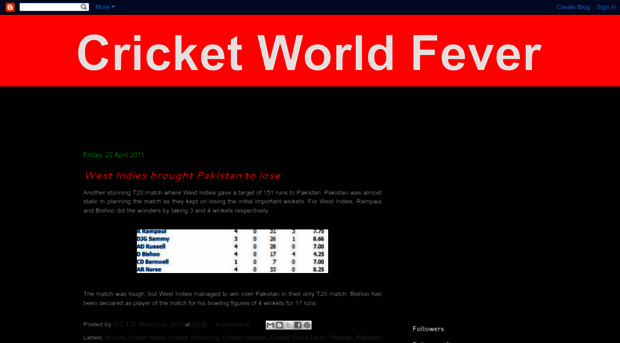 cricket-world-fever.blogspot.com