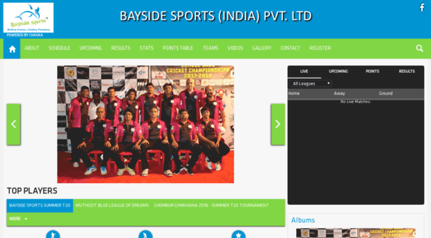 cricket.baysidesports.in