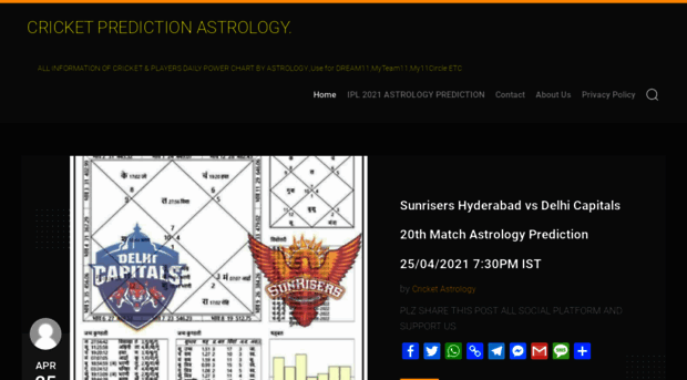 cricketastrology.com