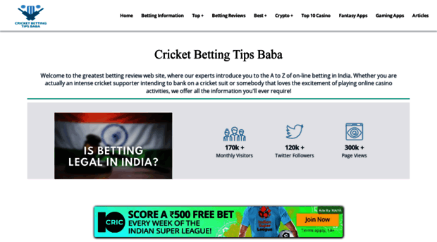 cricketbettingtipsbaba.com