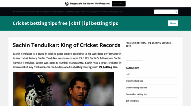 cricketbettingtipsfreebet.wordpress.com
