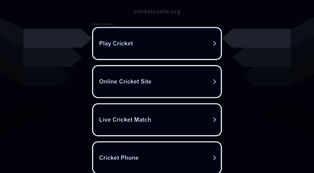 cricketcastle.org