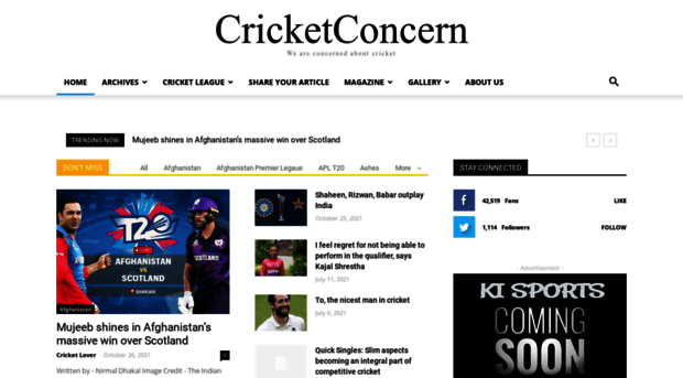 cricketconcern.com