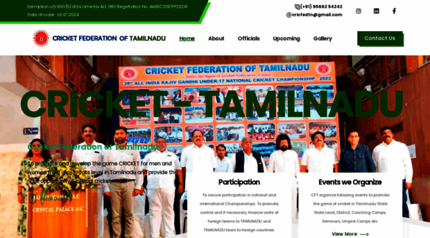 cricketfederationoftamilnadu.com