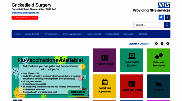 cricketfieldsurgery.co.uk