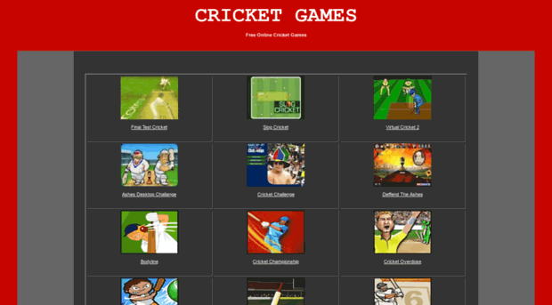 cricketgames.biz
