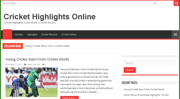 crickethighlightsonline.com