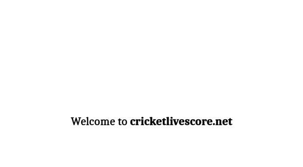 cricketlivescore.net
