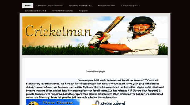 cricketman.yolasite.com