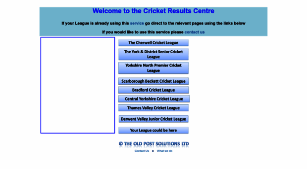 cricketresultscentre.com