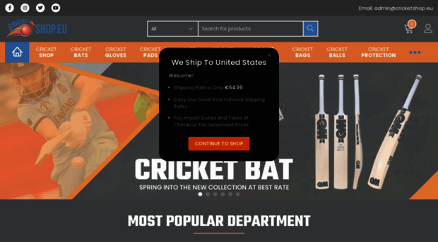 cricketshop.eu