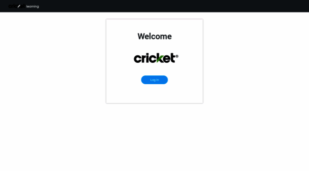 cricket login