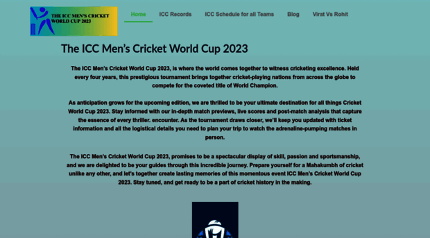 cricketworldcupinformation.com