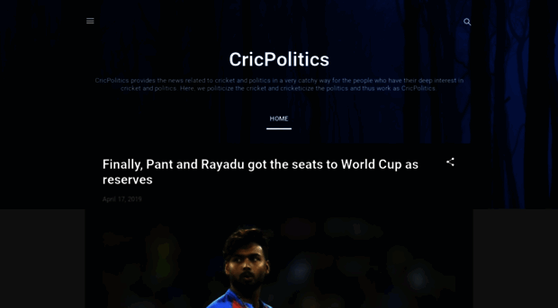 cricpolitics.blogspot.com