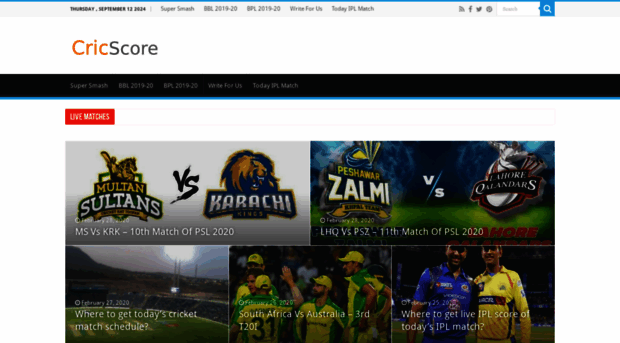cricscore.org