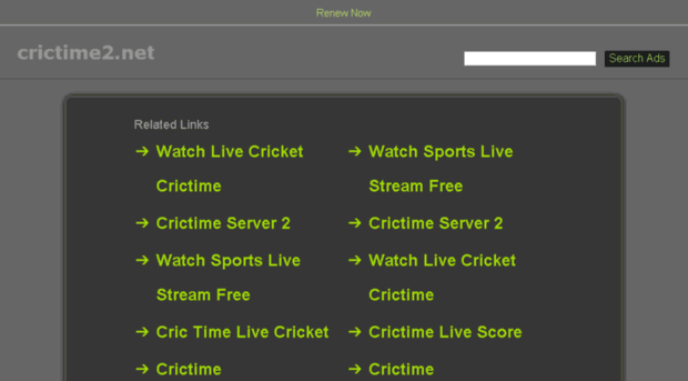 Crictime cheap scorecard today