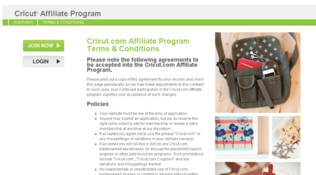 cricut.affiliatecrew.com