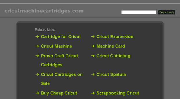 cricutmachinecartridges.com