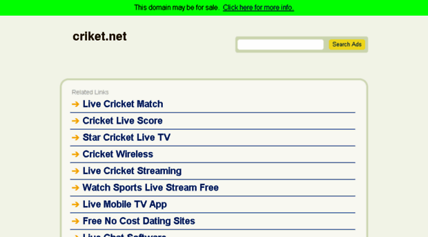 criket.net