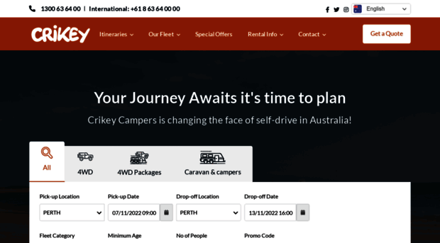 crikeycamperhire.com.au