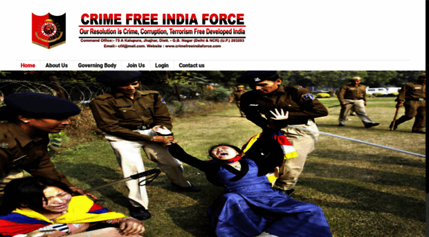 crimefreeindiaforce.com