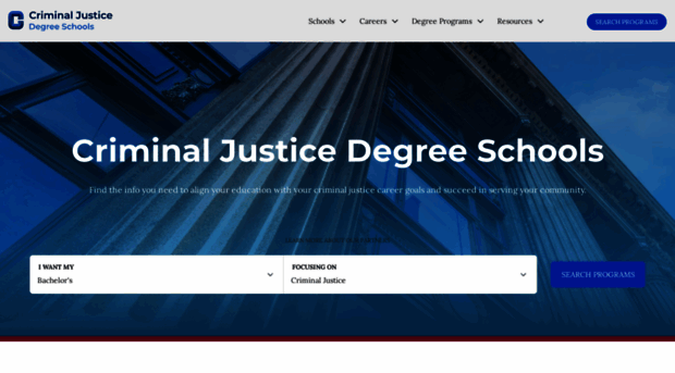 criminaljusticedegreeschools.com