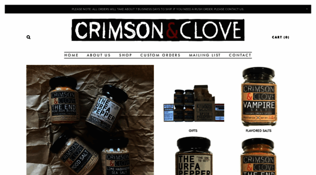 crimsonandclove.com