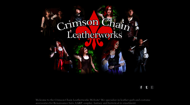 crimsonchainleatherworks.com