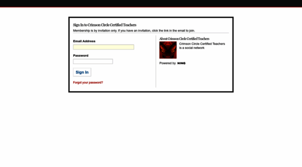 crimsoncircleteachers.ning.com