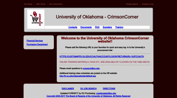 crimsoncorner.ou.edu