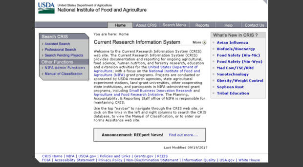 cris.csrees.usda.gov