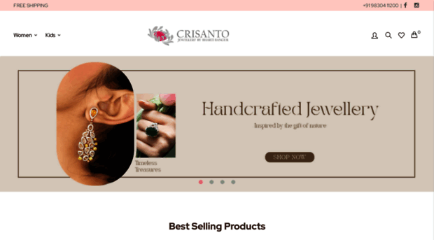 crisantojewels.com