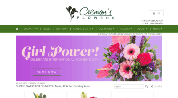 crismonsflowers.com