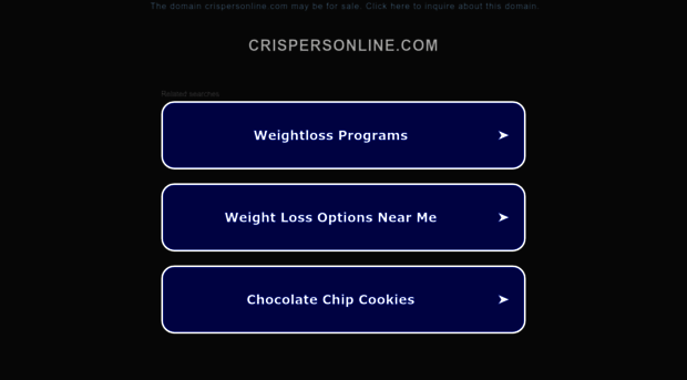 crispersonline.com