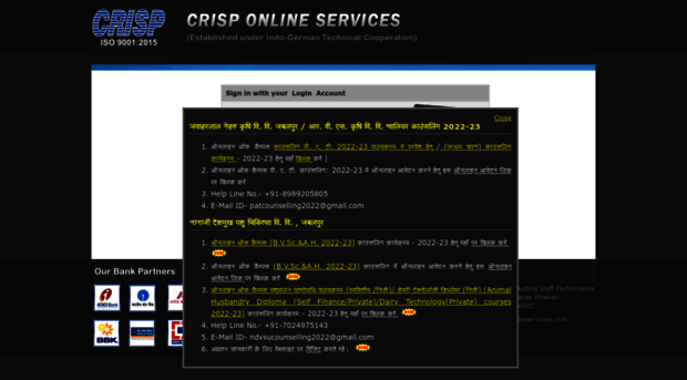 crisponlineservices.com