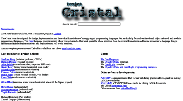 cristal.inria.fr