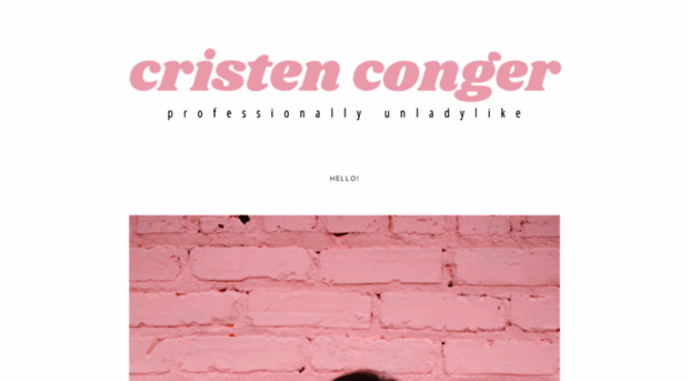 cristenconger.com