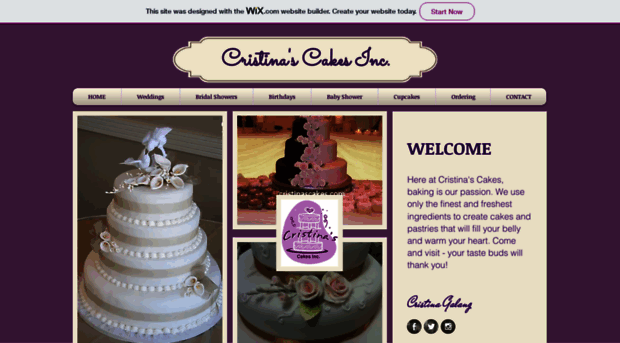 cristinascakes.com