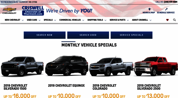 criswellchevroletofthurmont.com