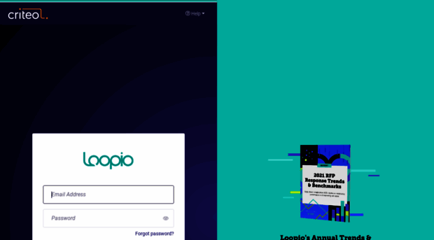 criteo.loopio.com - Something went wrong - Criteo Loopio
