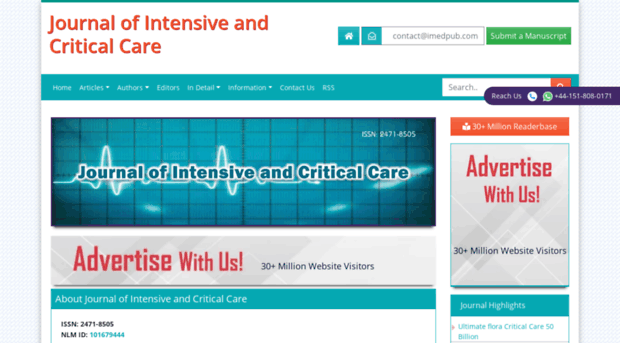 criticalcare.imedpub.com