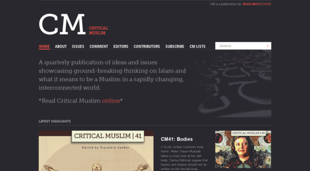 criticalmuslim.com