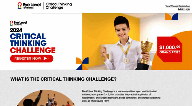 criticalthinkingchallenge.com