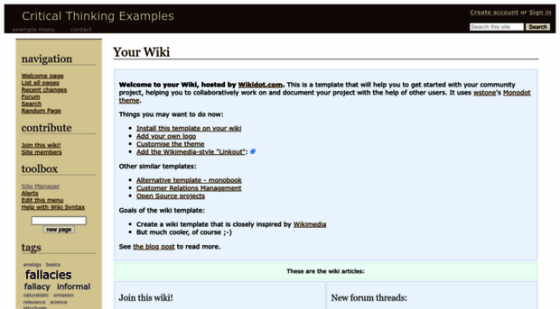 criticalthinkingexamples.wikidot.com