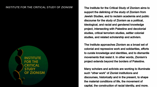 criticalzionismstudies.org