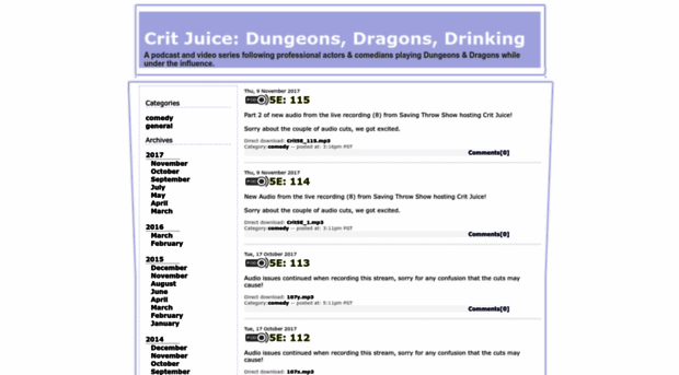 critjuice.com