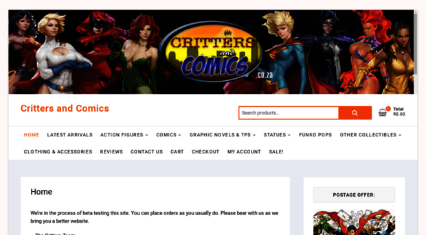 crittersandcomics.co.za